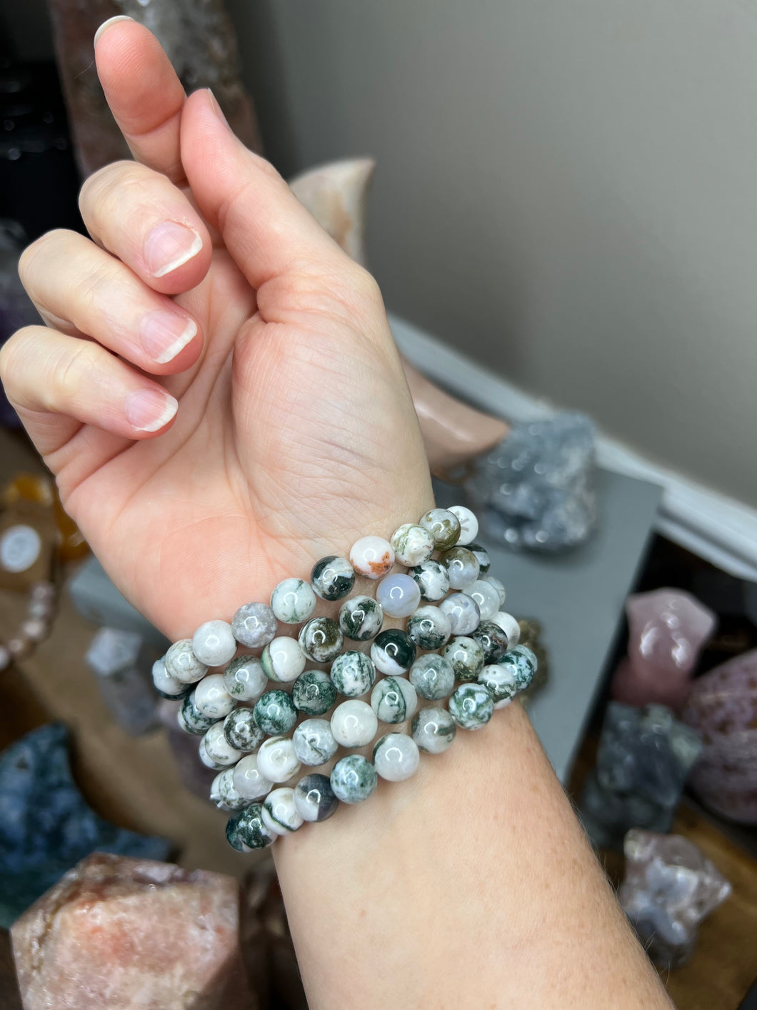 Moss Agate Bracelet