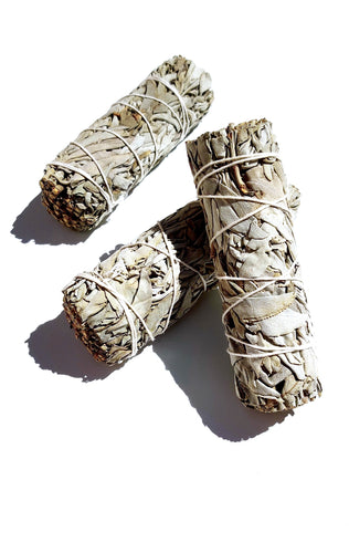 White Sage Cleansing Wand - Florida Sol Crystal Co